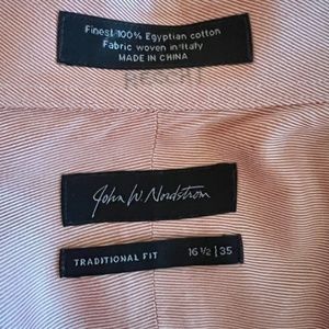 John Nordstrom Dress Shirt, Egypt cotton, perfect